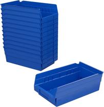 Caixas de armazenamento Akro-Mils 30130 Prateleira de plástico 12x6,5x4 cm azul Caixas de armazenamento Akro-Mils 30130 Prateleira de plástico 12x6,5x4 cm azul