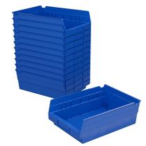 Caixas de armazenamento Akro-Mils 30150 Prateleira de plástico 12x6,5x4 cm azul Caixas de armazenamento Akro-Mils 30150 Prateleira de plástico 12x6,5x4 cm azul