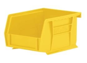 Caixas de armazenamento Akro-Mils 30210 AKRobins Plastic, pacote com 24 unidades, amarelas Caixas de armazenamento Akro-Mils 30210 AKRobins Plastic, pacote com 24 unidades, amarelas