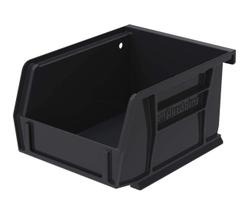 Caixas de armazenamento Akro-Mils 30210 AKRobins Plastic, pacote com 24 unidades pretas Caixas de armazenamento Akro-Mils 30210 AKRobins Plastic, pacote com 24 unidades pretas