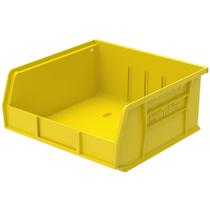 Caixas de armazenamento Akro-Mils 30235 AkRobins Plastic, pacote com 6 unidades, amarelas Caixas de armazenamento Akro-Mils 30235 AkRobins Plastic, pacote com 6 unidades, amarelas