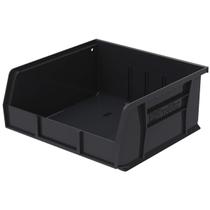 Caixas de armazenamento Akro-Mils 30235 AkRobins Plastic, pacote com 6 unidades, pretas Caixas de armazenamento Akro-Mils 30235 AkRobins Plastic, pacote com 6 unidades, pretas