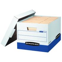 Caixas de armazenamento de arquivos Bankers Box R-KIVE Heavy-Duty, pacote com 20