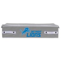 Caixas de armazenamento Franklin Sports NFL Detroit Lions debaixo da cama