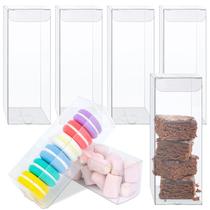 Caixas de armazenamento Sdfsdf Clear PET Plastic 100 unidades 5x5x15cm