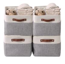 Caixas de armazenamento: tecido DECOMOMO para organizar o armário, pacote com 4