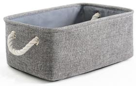Caixas de armazenamento TheWarmHome Grey 30x20x13 cm para prateleiras Caixas de armazenamento TheWarmHome Grey 30x20x13 cm para prateleiras