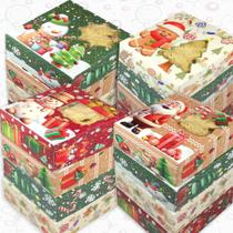 Caixas de Biscoitos de Natal BASHOUT - Pacote com 24 Unidades Variadas Caixas de Biscoitos de Natal BASHOUT - Pacote com 24 Unidades Variadas