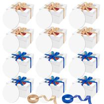 Caixas de bolo ZKKZOMA 24 unidades 25x25x20cm com tábuas de bolo e fitas Caixas de bolo ZKKZOMA 24 unidades 25x25x20cm com tábuas de bolo e fitas