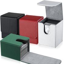 Caixas de cartas de baralho Yookeer Leather para cartas de baralho colecionáveis