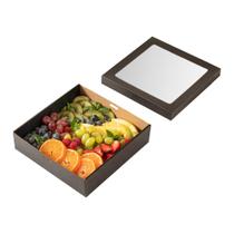 Caixas de catering, utensílios de restaurante, Cater Tek, 9 x 9 x 6 cm, 10 unidades