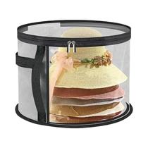 Caixas De Chapéu Grandes E Dobráveis Para Mulheres E Homens, Organizador De Viagem Para Chapéus