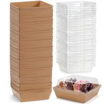 Caixas de charcutaria Cinccoke Mini 11,4 x 11,4 cm, pacote com 100 tampas