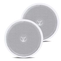 Caixas De Embutir Sistema Som Ambiente Bluetooth Arandela Redonda Branca Ativa + Passiva Le Son