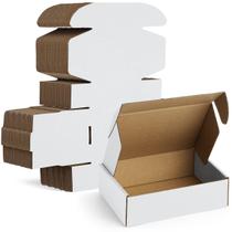Caixas de envio Famagic Small Packing, pacote com 25, 9x6x2 polegadas, brancas Caixas de envio Famagic Small Packing, pacote com 25, 9x6x2 polegadas, brancas