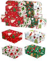 Caixas de envio para presente de Natal werfami, 6x4x3, pacote com 20