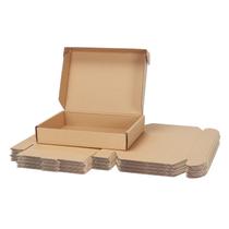 Caixas de envio PHAREGE 28x20x5cm, pacote com 25 caixas de papelão marrom Caixas de envio PHAREGE 28x20x5cm, pacote com 25 caixas de papelão marrom