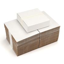 Caixas de envio Schliersee 7x7x5cm Conjunto de 40 cartões brancos