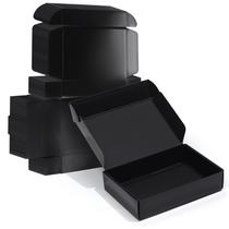Caixas de envio: ZBEIVAN, pretas, pequenas, 23x15x5cm, 20 pacotes