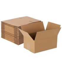 Caixas de envio: zmybcpack, pacote de 25, 25x18x13cm, caixa de papelão