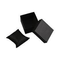 Caixas De Exibição Para Joias Em Papel Preto, Embalagem Decorativa Para Acessórios De Pulseira