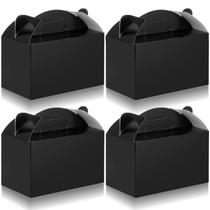 Caixas de guloseimas Chrisfall, 36 peças, pretas Gable, 15x9 cm