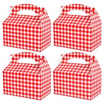 Caixas de guloseimas Gatherfun vermelho e branco, 24 peças Caixas de guloseimas Gatherfun vermelho e branco, 24 peças