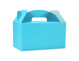 Caixas de guloseimas HUAPRINT Blue Large, pacote de 30, 24x13x13cm, recicláveis Caixas de guloseimas HUAPRINT Blue Large, pacote de 30, 24x13x13cm, recicláveis