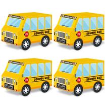 Caixas de guloseimas para festas ZOIIWA School Bus de volta às aulas 24 unidades Caixas de guloseimas para festas ZOIIWA School Bus de volta às aulas 24 unidades