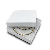 Caixas de joias The DisplayGuys, pacote com 100, 33, cheias de algodão