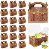 Caixas de lembrancinhas de festa Bekith Pirate Treasure Chest, pacote com 36