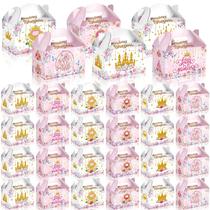 Caixas de lembrancinhas de festa para princesas Dunzoom Little Princess x24