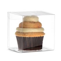 Caixas de lembrancinhas Juvale Clear, pacote com 50, 8 x 8 x 8 cm, transparentes Caixas de lembrancinhas Juvale Clear, pacote com 50, 8 x 8 x 8 cm, transparentes