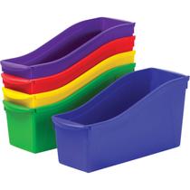 Caixas de livros Storex 70105U06C Interlocking 5 Color Set Plastic Caixas de livros Storex 70105U06C Interlocking 5 Color Set Plastic