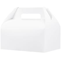 Caixas de mesa UnicoPak, 30 peças, 23 x 15 x 15 cm, presente branco com alças Caixas de mesa UnicoPak, 30 peças, 23 x 15 x 15 cm, presente branco com alças
