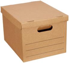 Caixas de movimentação e armazenamento Amazon Basics, pacote com 20, 15x25x30cm