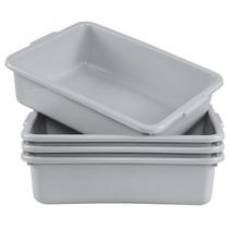 Caixas de ônibus de plástico Oymlclivisa Commercial 13 litros (4 pacotes)