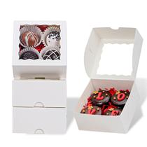 Caixas de padaria RomanticBaking, pacote de 100 x 10 x 5 cm com janela Caixas de padaria RomanticBaking, pacote de 100 x 10 x 5 cm com janela