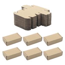 Caixas de papel Kraft Ellbest, pacote com 50 unidades para envio e armazenamento