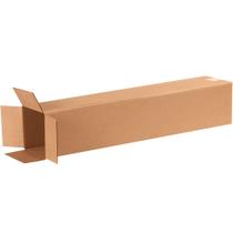 Caixas de papelão ondulado BOX USA 6x6x30cm de altura, pacote com 25 Caixas de papelão ondulado BOX USA 6x6x30cm de altura, pacote com 25