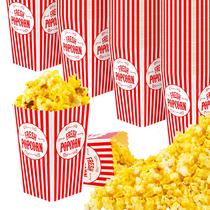 Caixas de pipoca Armazene seu cinema doméstico, pacote com 50