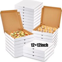 Caixas de pizza PerKoop, 100 unidades de papelão a granel, reutilizáveis, 30 cm
