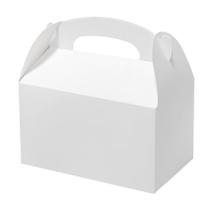Caixas de presente Bonfasvo, pacote com 30, 16x9x9 cm, papel kraft branco