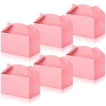 Caixas de presente Chrisfall 36 unidades rosa 15 x 9 cm