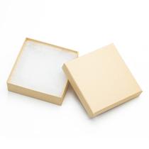 Caixas de presente de joias Magicool, pacote com 20, 9x9x2,5 cm, papelão, marrom Caixas de presente de joias Magicool, pacote com 20, 9x9x2,5 cm, papelão, marrom