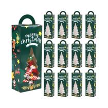 Caixas De Presente De Natal 6-24 Peças, Caixas De Doces E Biscoitos Para Árvore De Natal, Decoração