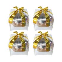 Caixas De Presente De Natal Vermelhas E Verdes 4pcs Balões De Folha De 22 Polegadas Decorações Para Caixas De Presente De Natal Vermelhas E Verdes 4pcs Balões De Folha De 22 Polegadas Decorações Para