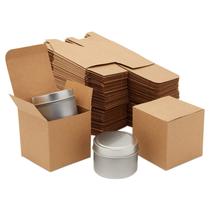 Caixas de presente Juvale, pacote com 100, marrons, 8x8x8 cm para velas e artesanato Caixas de presente Juvale, pacote com 100, marrons, 8x8x8 cm para velas e artesanato