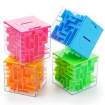 Caixas de presente Money Maze Puzzle, pacote com 4 caixas ZPISF para crianças e adultos Caixas de presente Money Maze Puzzle, pacote com 4 caixas ZPISF para crianças e adultos