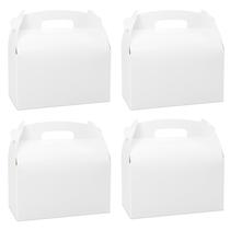 Caixas de presente Oletx Gable brancas de 9 polegadas, 30 unidades para lembrancinhas Caixas de presente Oletx Gable brancas de 9 polegadas, 30 unidades para lembrancinhas